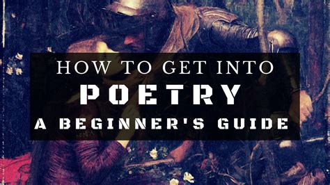 how to get into poetry and the importance of rhythm in poetry